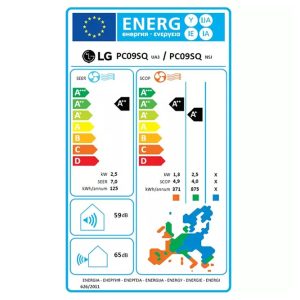 LG wandmodel Standard Plus 2,5 kW | Single-split | WiFi | Wit | PC09ST set - Afbeelding 8