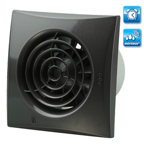 Jolly belangrijk uitlijning Vents badkamerventilator Ø125mm 185m³/h | Timer en vochtsensor