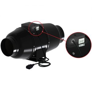 Vents buisventilator Silent-M Ø125 mm | Staal | 340 m³/h | Geïsoleerd | Met standenschakelaar - Afbeelding 3