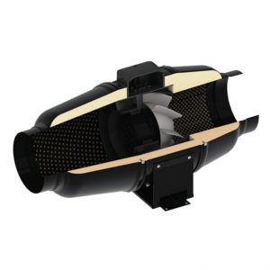 Vents stille buisventilator geïsoleerd met 50 mm wol