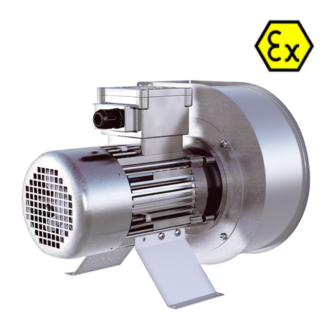 Östberg ATEX centrifugaal ventilator RFEX 160C | 565 m³/h | 230V - Afbeelding 2