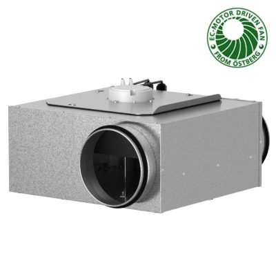 Östberg kanaalventillator 160 mm | 740 m³/h | In-line | LPKB 160 C1 EC