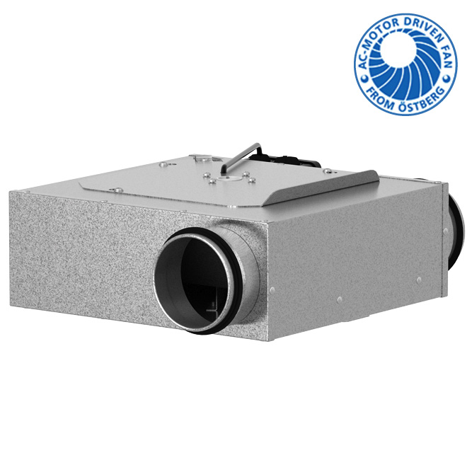 kanaalventilator lpkb 100 mm 125 mm