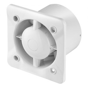 Awenta badkamerventilator SILENT Ø100 mm | 75 m³/h | Timer en vochtsensor | Wit - Afbeelding 2