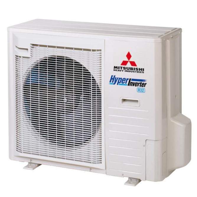 Mitsubishi buitendeel airco hyper inverter
