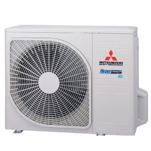 Mitsubishi buitendeel airco hyper inverter