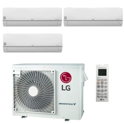 LG multi-split 3 binnendelen wandmodel standard plus