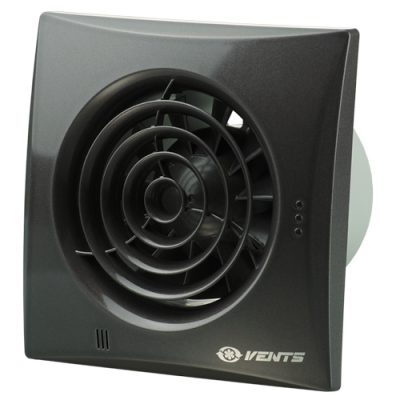 badkamerventilator zwart van vents