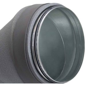 Geïsoleerde bocht thermoduct | Ø200 mm | 90 gr | 9 mm - Afbeelding 2