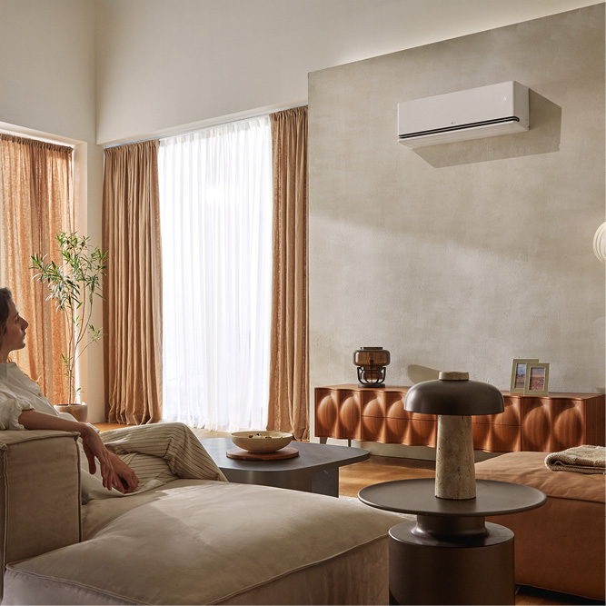 airco woonkamer