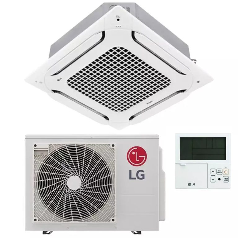 LG cassette airco 3,5 kW | 60x60 | WiFi | Single-split set CT12F-S