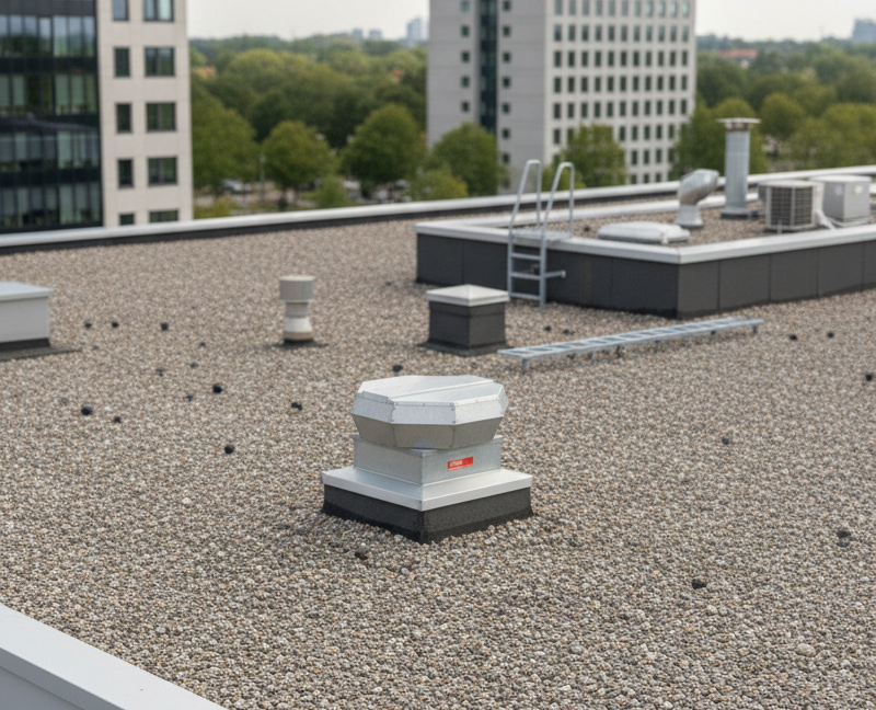 Verschillende typen dakventilatoren