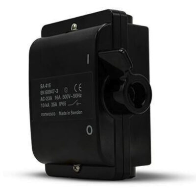 Norwesco werkschakelaar zwart