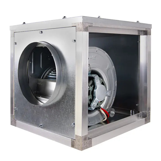 Torin ventilatorbox 1500 m³/h | Inspectieluik | Dubbelwandig | DDN 200-180